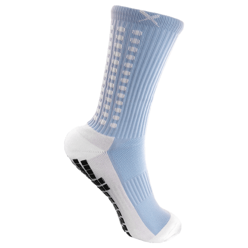 Lux Soccer Grip Calf Socks - Light Blue EB-LU-283