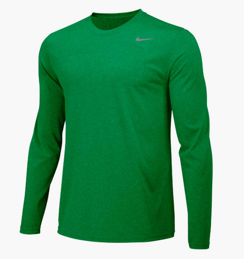 Nike Dri-FIT Legend Long Sleeve Tee - Red