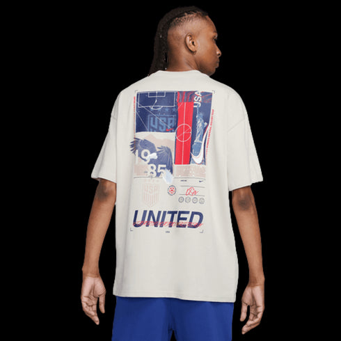 Nike USA Max90 Soccer Tee FD1016-100