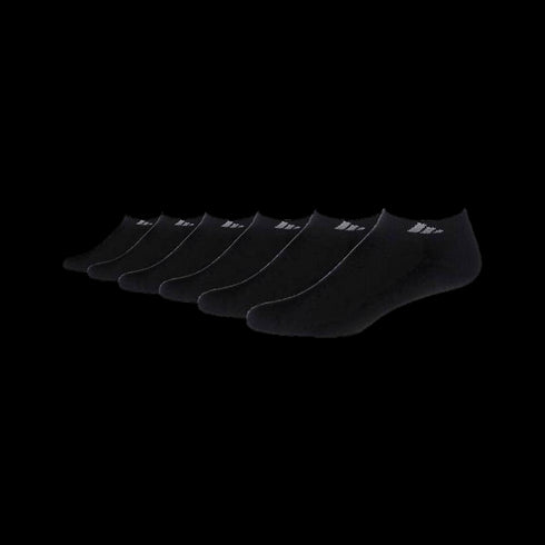 Adidas Cushioned Climalite Compression Quarter Socks (6 Pack) - Black 5125705