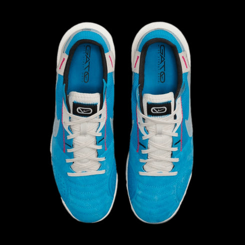 Nike Streetgato Indoor Soccer Court Shoes - Blue / White