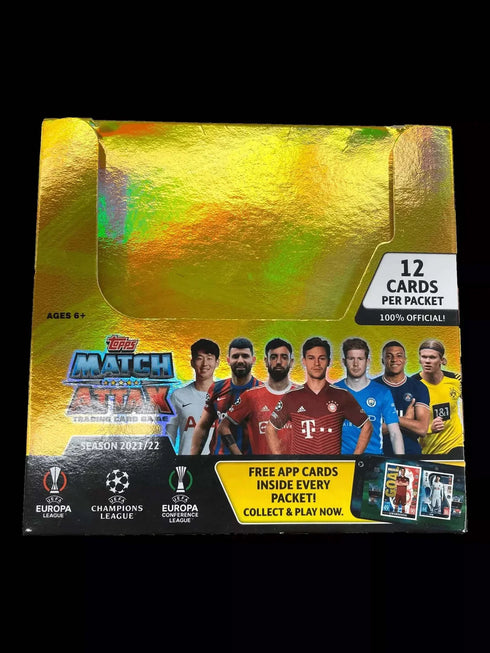 Topps 2021/22 UEFA Champions League Match Attax Box (24 Packs)