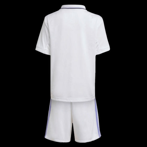Adidas Real Madrid 22/23 Little Kids Home Mini Kit