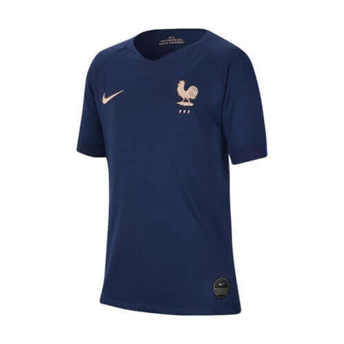 Nike France 2019 Youth Home Jersey