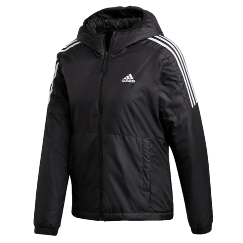 (ADID-GH4598) Adidas Essentials Insulated Hooded Women's Jacket - Black