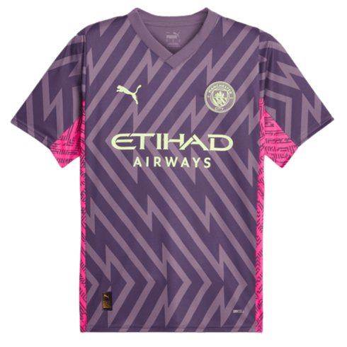 Puma Manchester City 23/24 Short Sleeve Goalkeeper Jersey 770471-98
