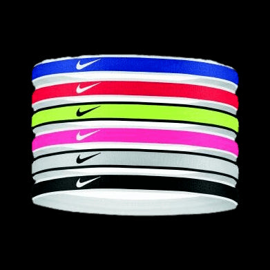 Nike Jacquard Hairbands (6 Pack)