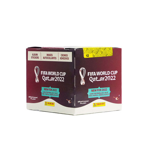 Paquetes oficiales de la colección de cromos Panini FIFA World Cup 2022 (caja de 50)