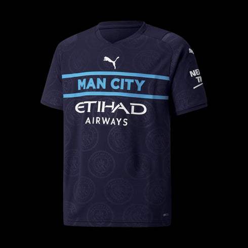 Puma Manchester City 21/22 Sponsor Youth Third Jersey