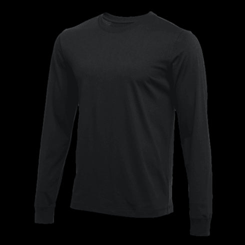 Nike Youth Cotton L/S T-Shirt - Black CJ1777-010