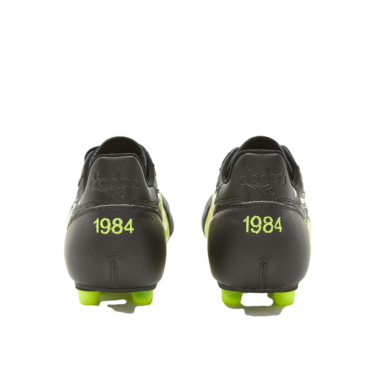 Diadora Brasil Italy OG LT Firm Ground Soccer Cleats - Black & Yellow
