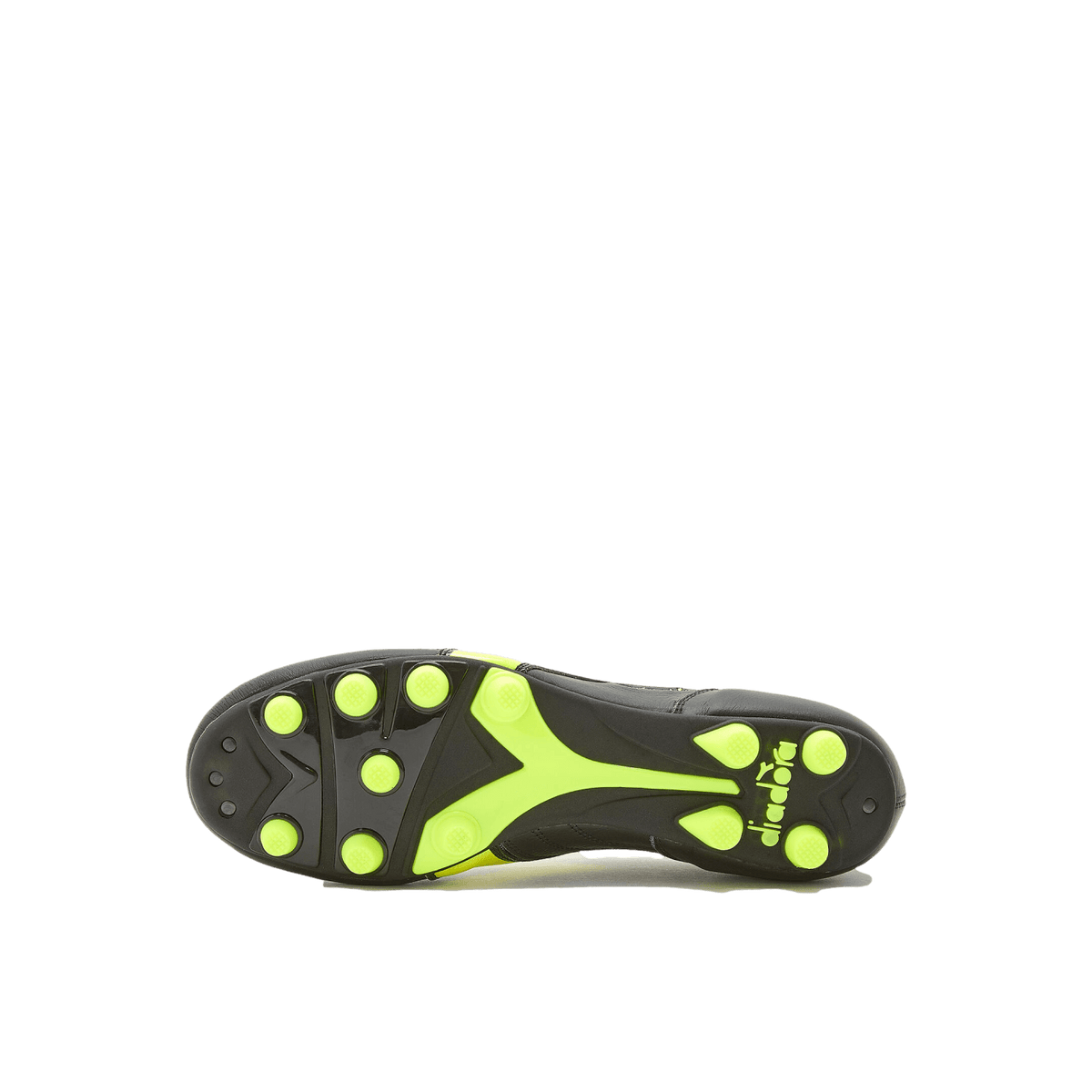 Diadora Brasil Italy OG LT Firm Ground Soccer Cleats - Black & Yellow