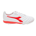 Diadora Brasil Elite 2 R TFR Turf Soccer Cleats - White & Red