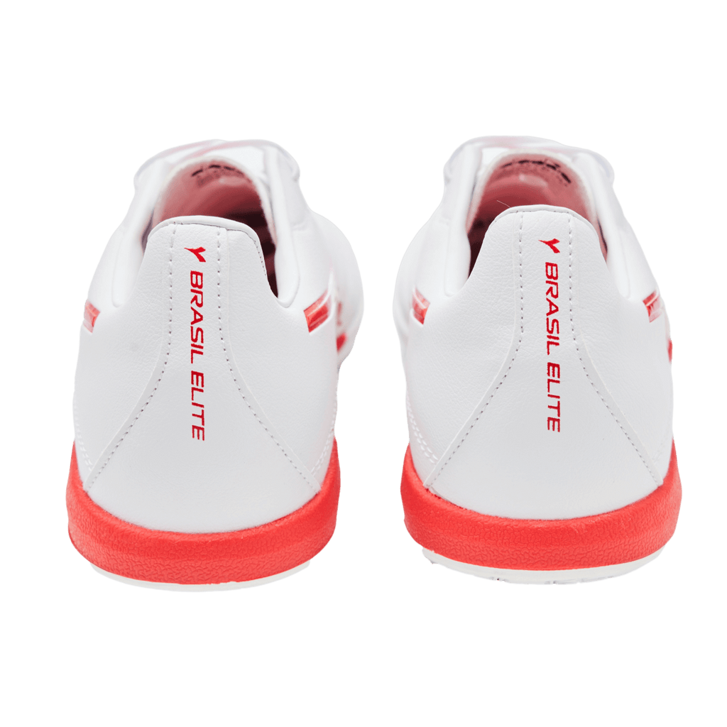 Diadora Brasil Elite 2 R TFR Turf Soccer Cleats - White & Red
