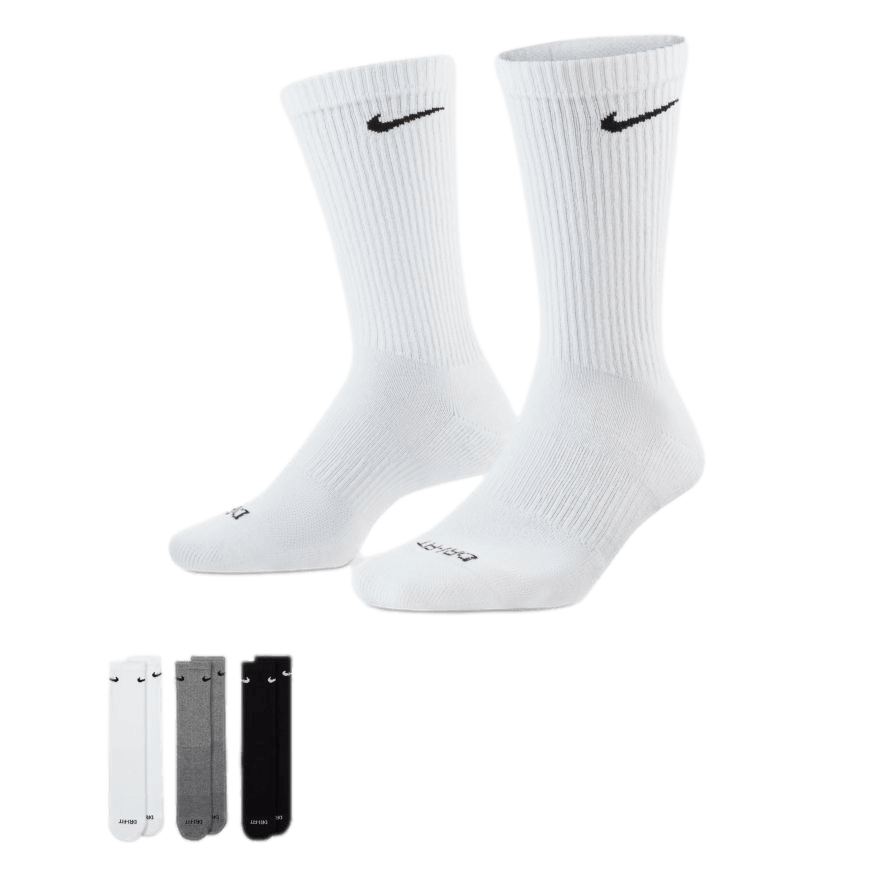 Nike Everyday Plus Cushioned Crew Socks (3 Pack) - Multi SX6888-964