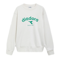 Diadora Athletic Logo Crew Sweatshirt - White 502.180634-20007