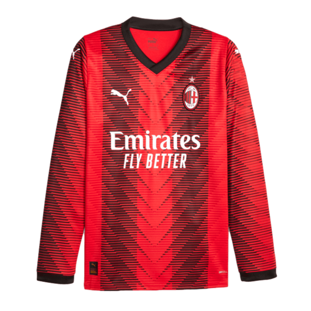 Puma AC Milan 23/24 Long Sleeve Home Jersey 771141-01