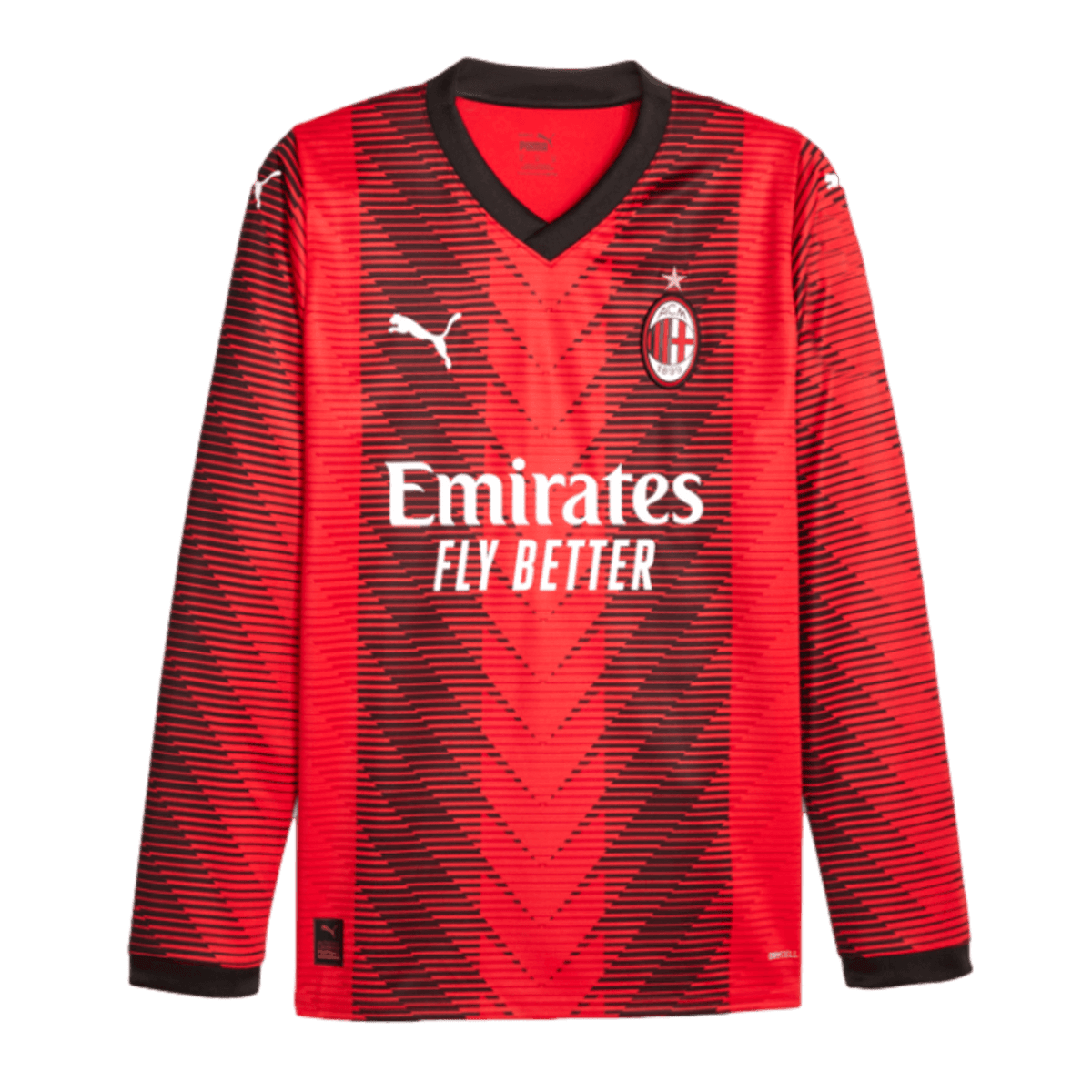 Puma AC Milan 23/24 Long Sleeve Home Jersey 771141-01