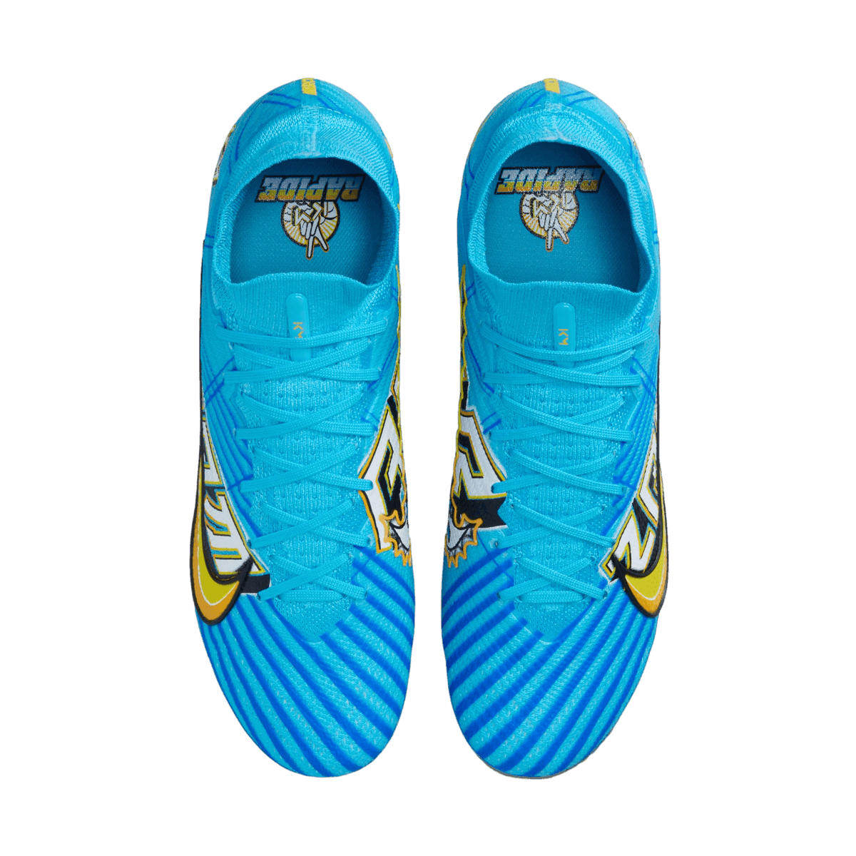 Nike Zoom Mercurial Superfly 9 Elite KM Mbappe Firm Ground Cleats DO9342-400