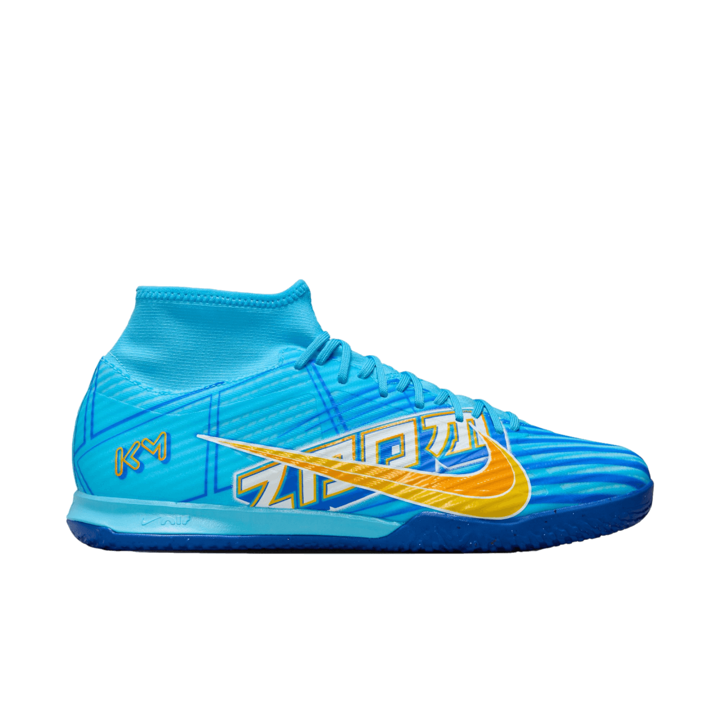 Nike Zoom Mercurial Superfly 9 Academy KM Mbappe Indoor Shoes 