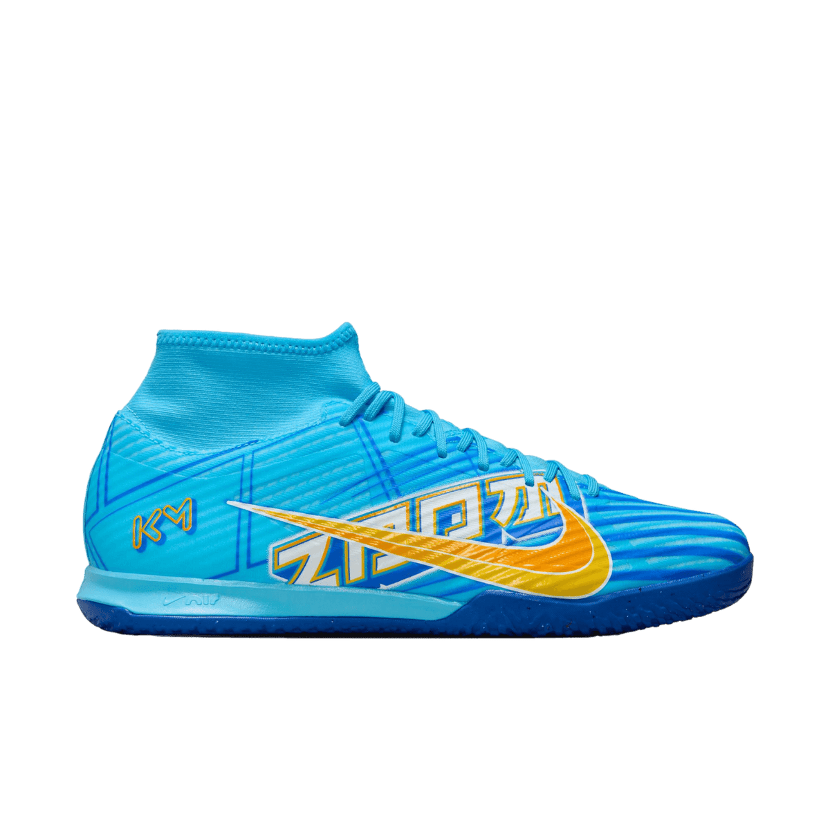 Nike Zoom Mercurial Superfly 9 Academy KM Mbappe Indoor Shoes DO9346-400