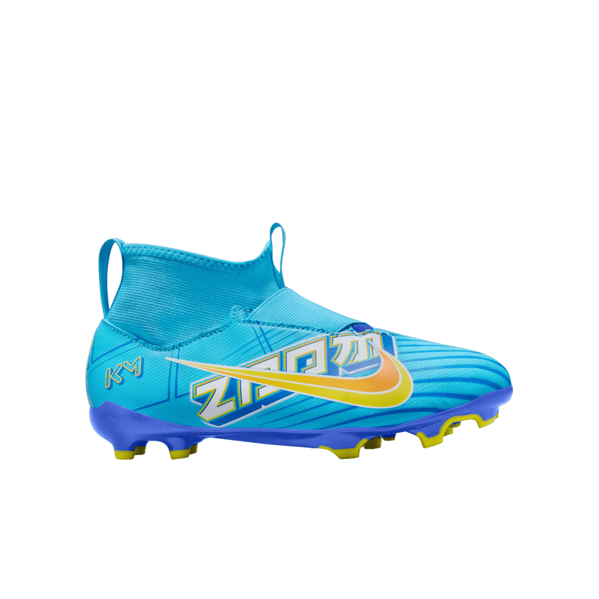 Nike Mercurial Zoom Superfly 9 Academy KM Mbappe Youth MG Firm Ground Cleats DO9790-400