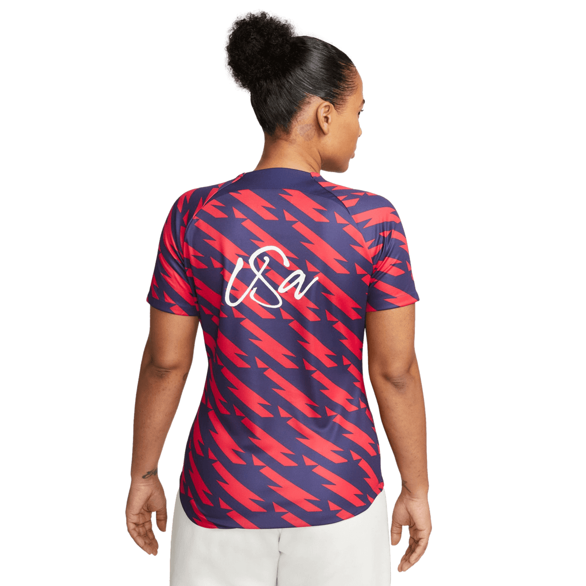 Nike USA Academy Pro Womens Pre-Match Jersey DR5046-689