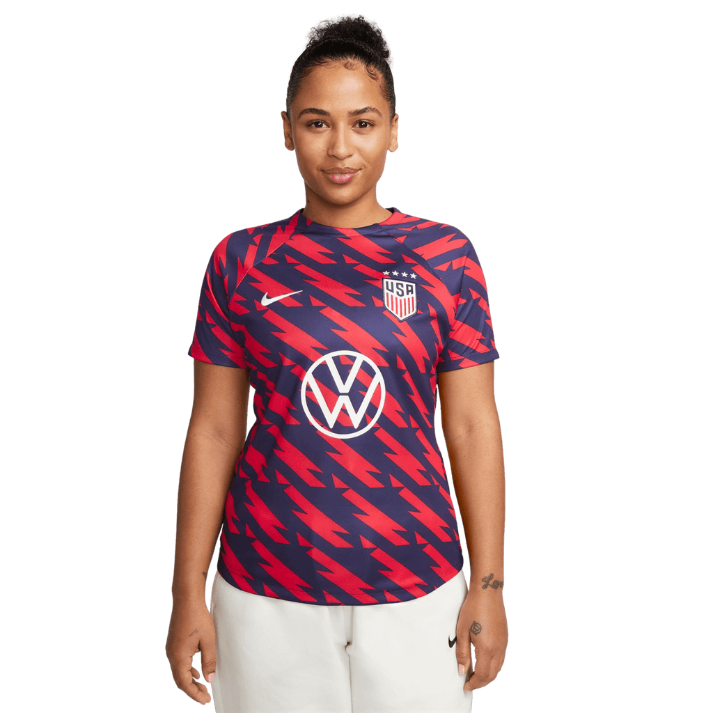Nike USA Academy Pro Womens Pre-Match Jersey DR5046-689
