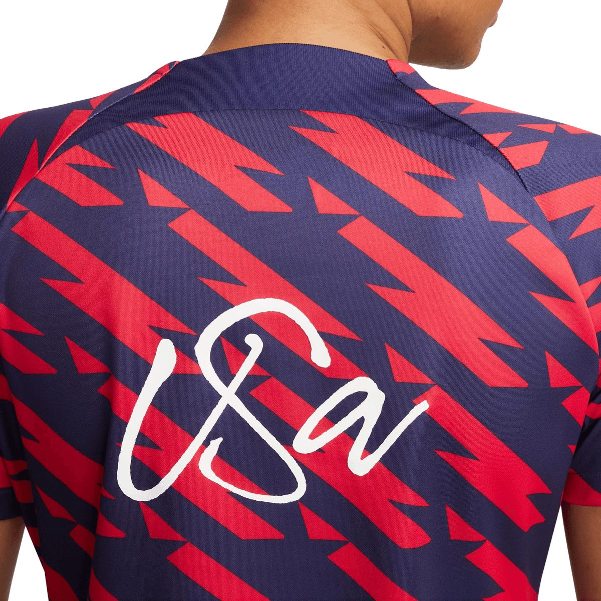 Nike USA Academy Pro Womens Pre-Match Jersey DR5046-689
