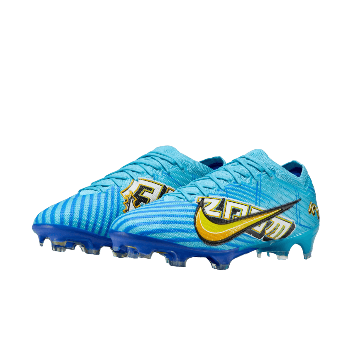 Nike Zoom Mercurial Vapor 15 Elite KM Mbappe Firm Ground Cleats DR9996-400