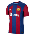 (NIKE-DX2615-456) Nike Barcelona 23/24 Authentic Home Jersey [DEEP ROYAL BLUE/NOBLE RED/WHITE] (Launch 6/5/23)