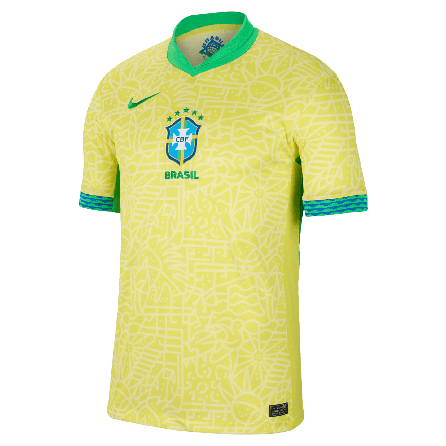 Nike Brazil 2024 Home Jersey Soccer FJ4284-706 Yellow – U90 Soccer