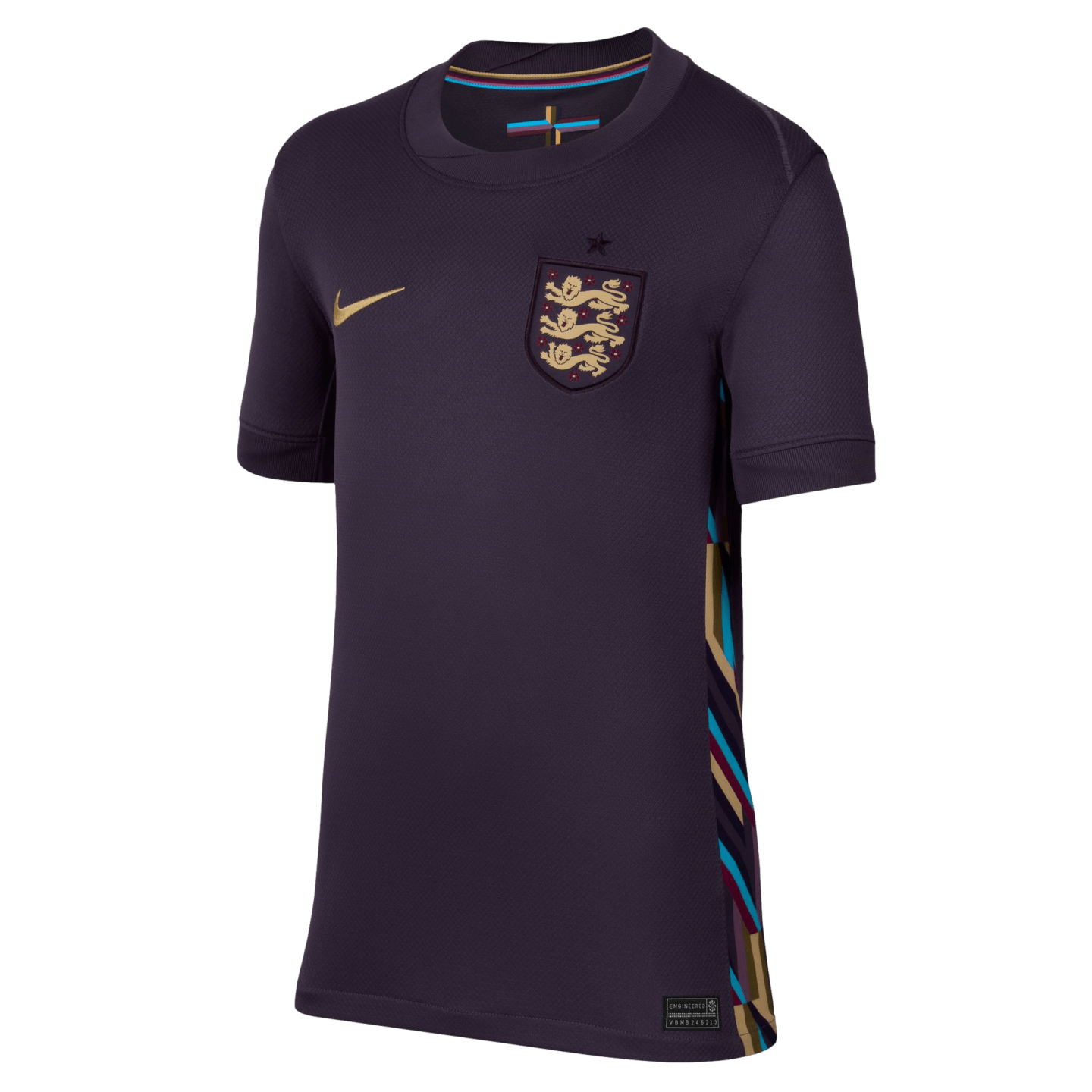 Nike England 2024 Youth Away Jersey Soccer FJ4368-573 Purple – U90