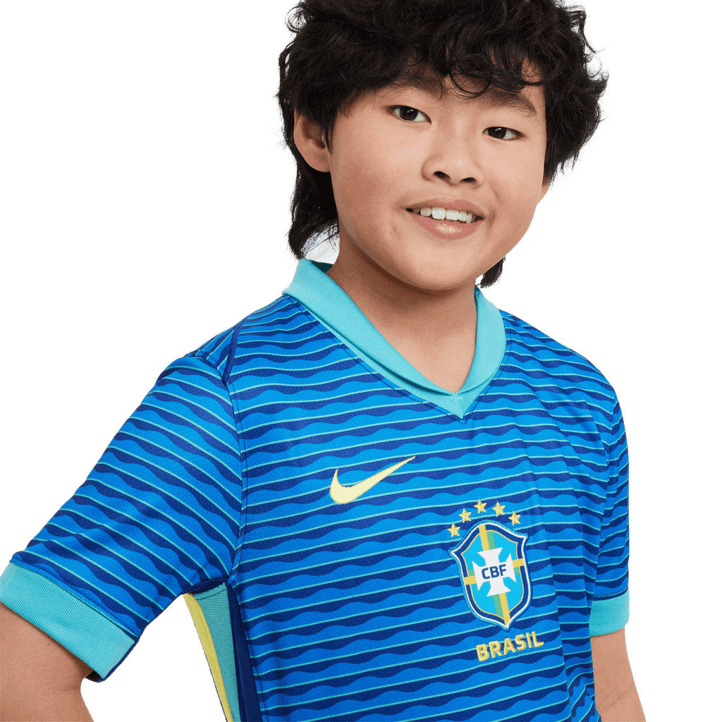Nike Brazil 2024 Youth Away Jersey FJ4408-458