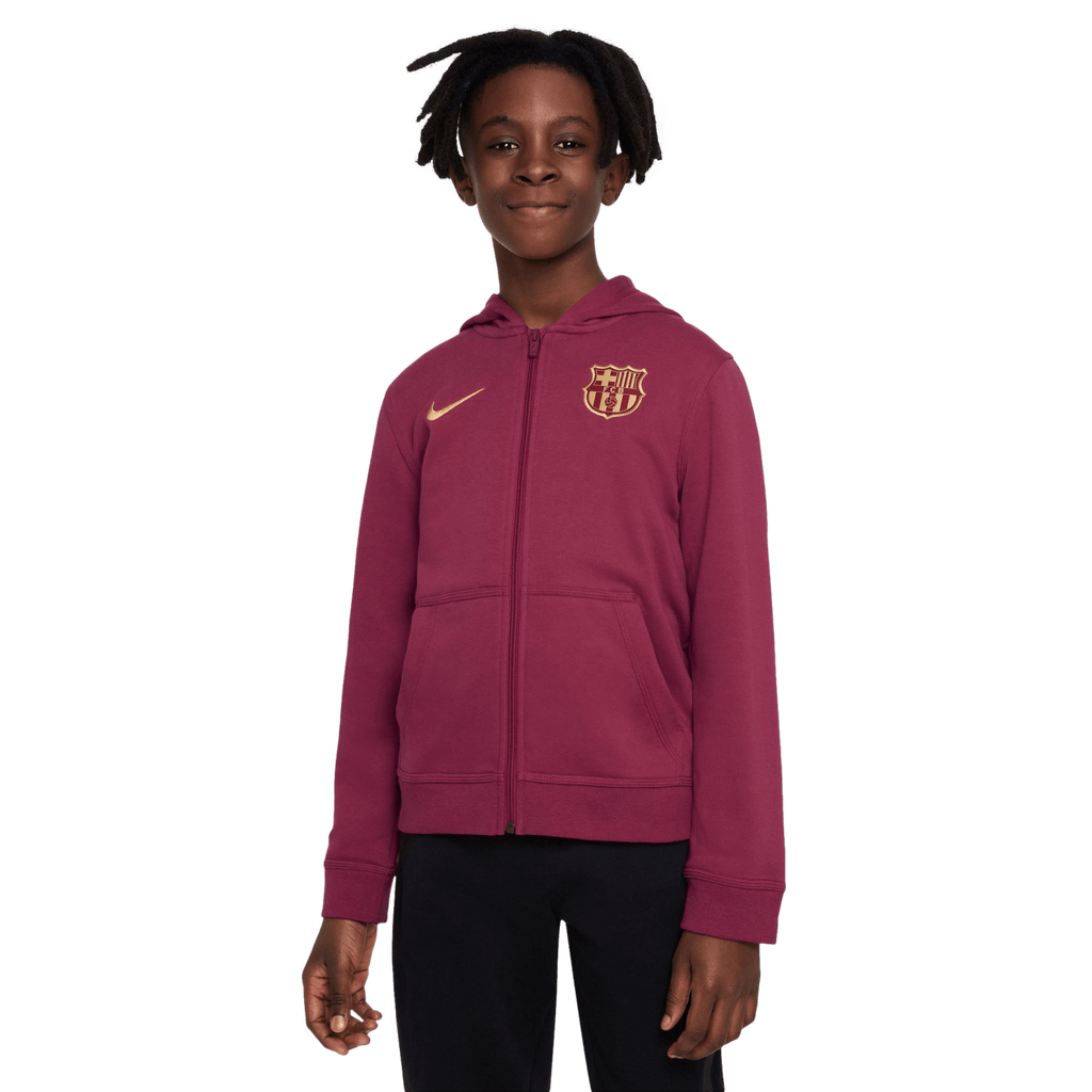 Nike Barcelona Club Youth Full Zip Hoodie FJ5608-620