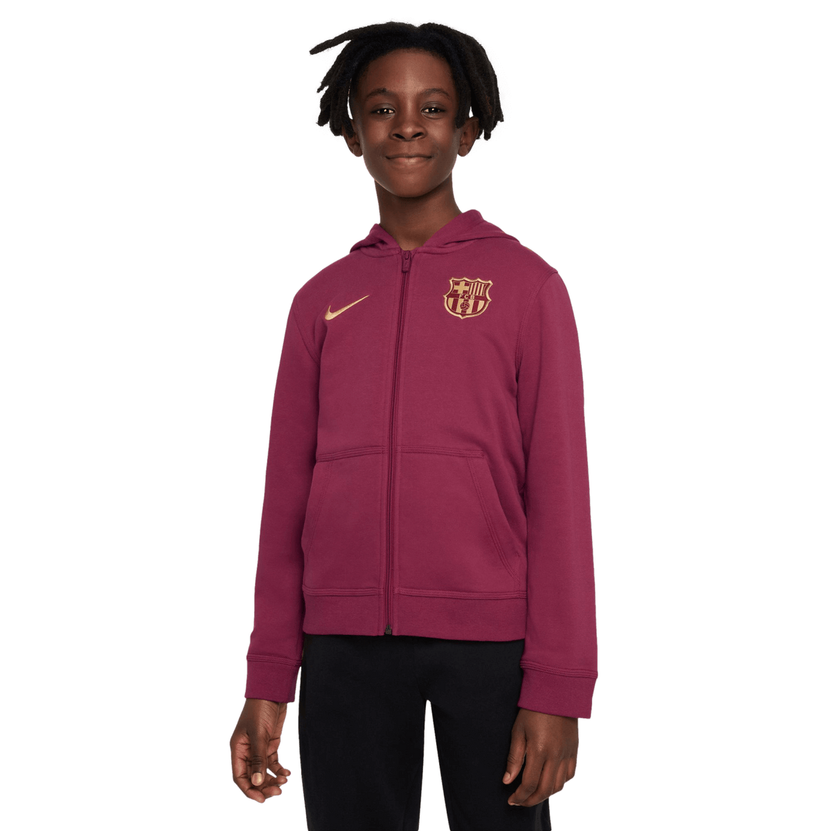 Nike Barcelona Club Youth Full Zip Hoodie FJ5608-620