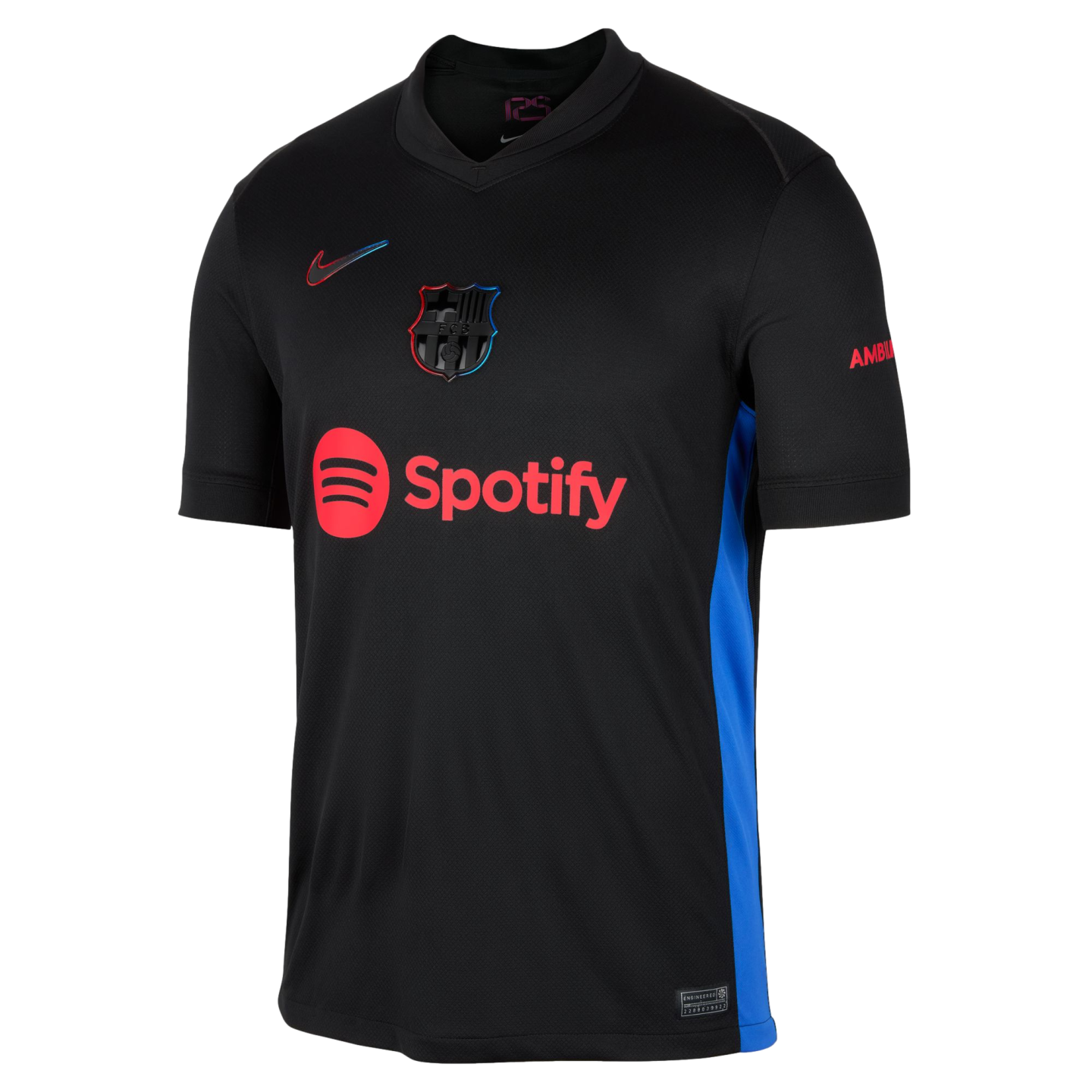 Nike Barcelona 24/25 Home Jersey Soccer FN8792-011 Black – U90 Soccer