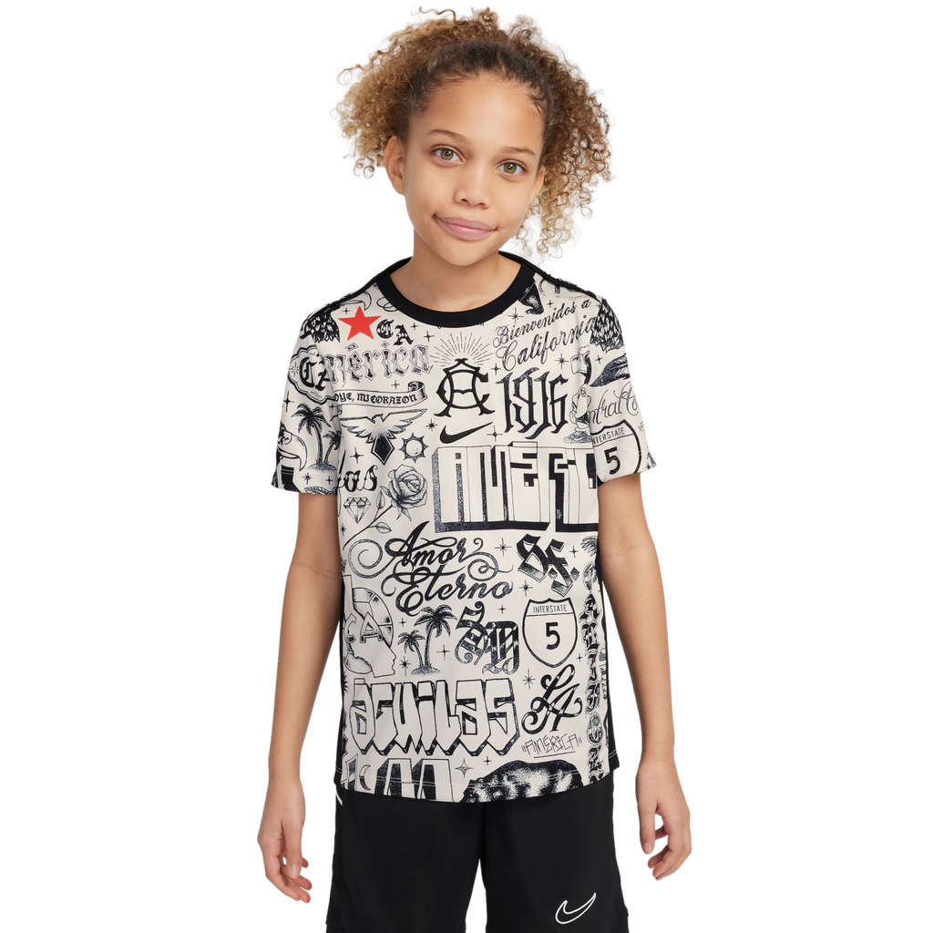 Nike Club America X CA Youth Pre-Match Jersey FQ5012-104