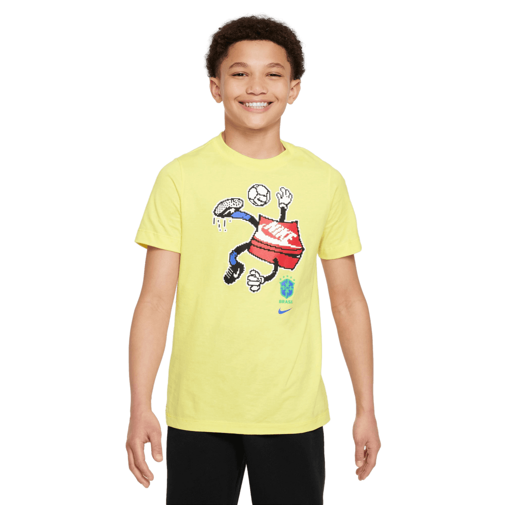 Nike Brazil Shoebox Character Youth Tee FZ0192-740