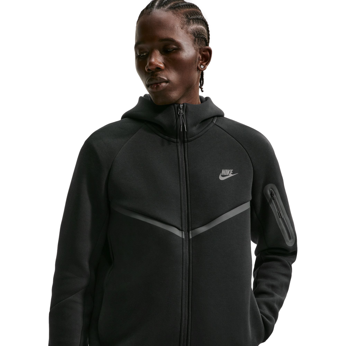 Nike Tech Windrunner Jacket - Black