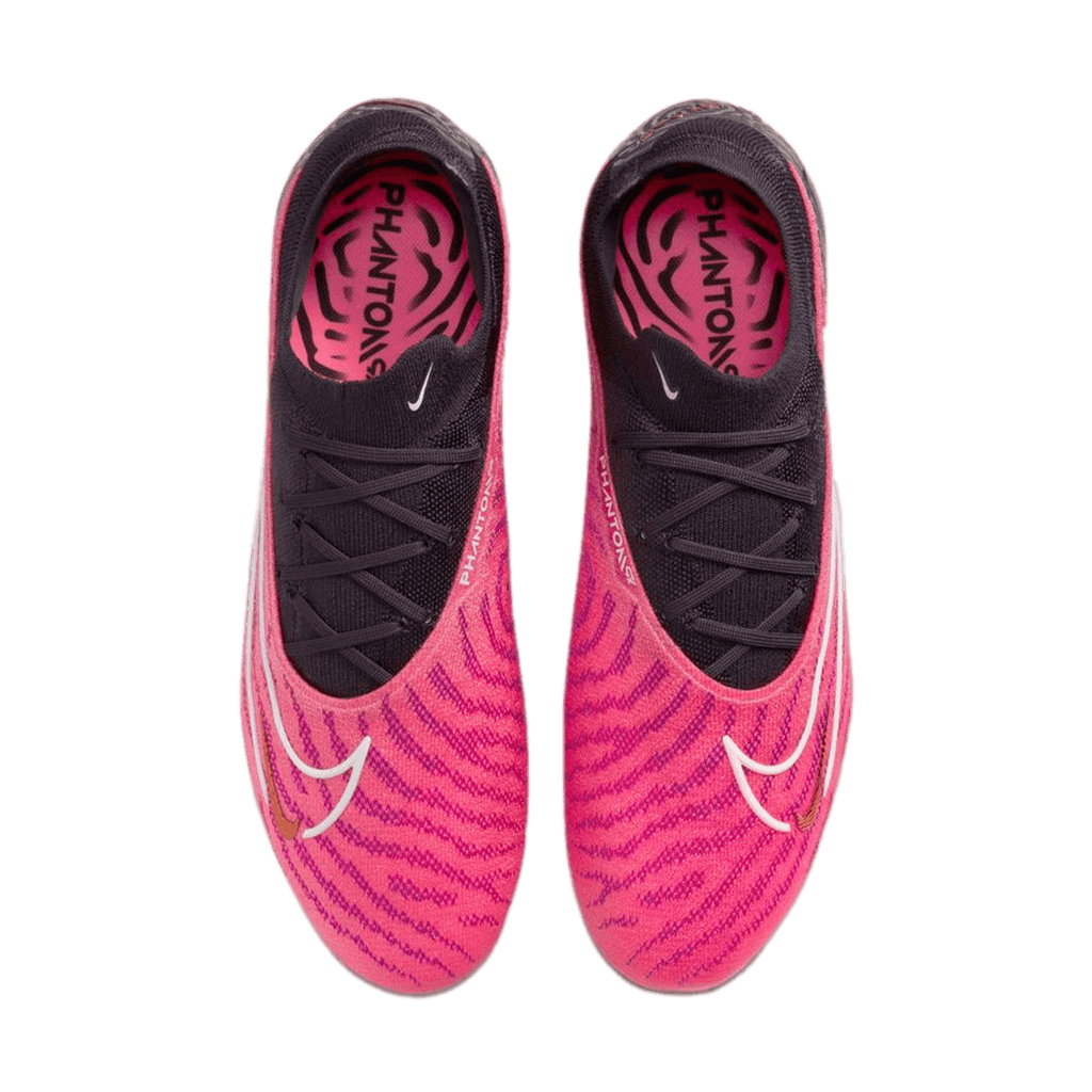 Nike Gripknit Phantom GX Elite FG Soccer Cleat, Black / Pink DC9968-61