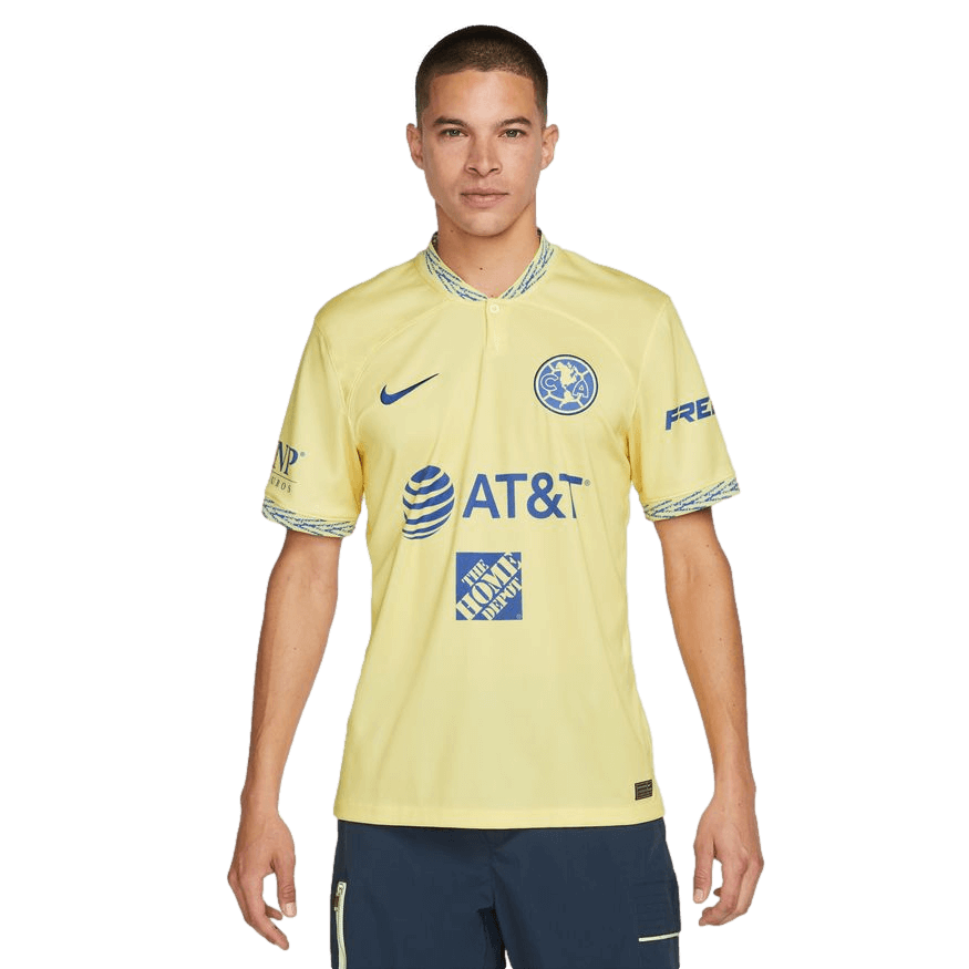 Nike Club America 22/23 Home Jersey - Yellow