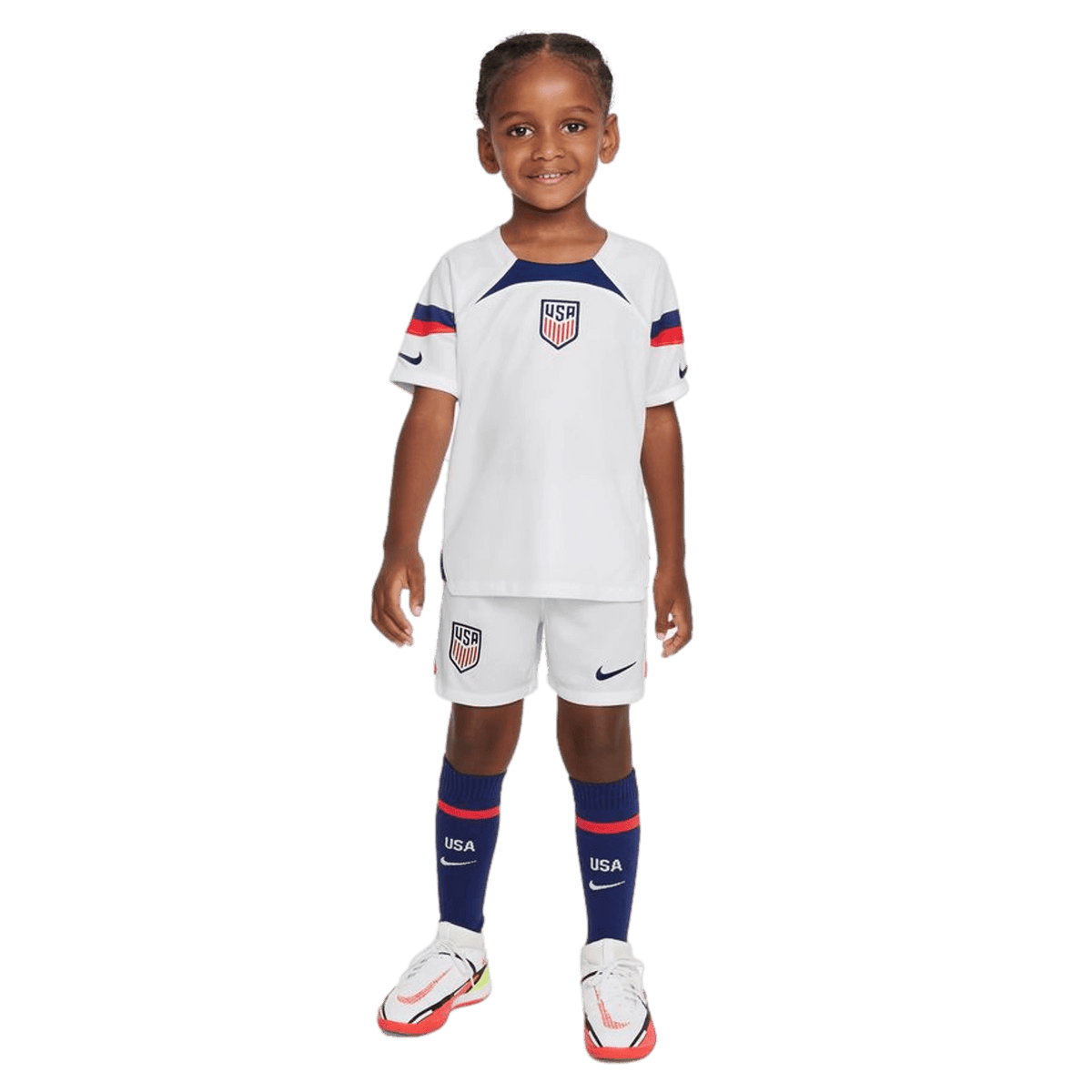 Nike USA 2022 Little Kids Home Kit DN0894-101