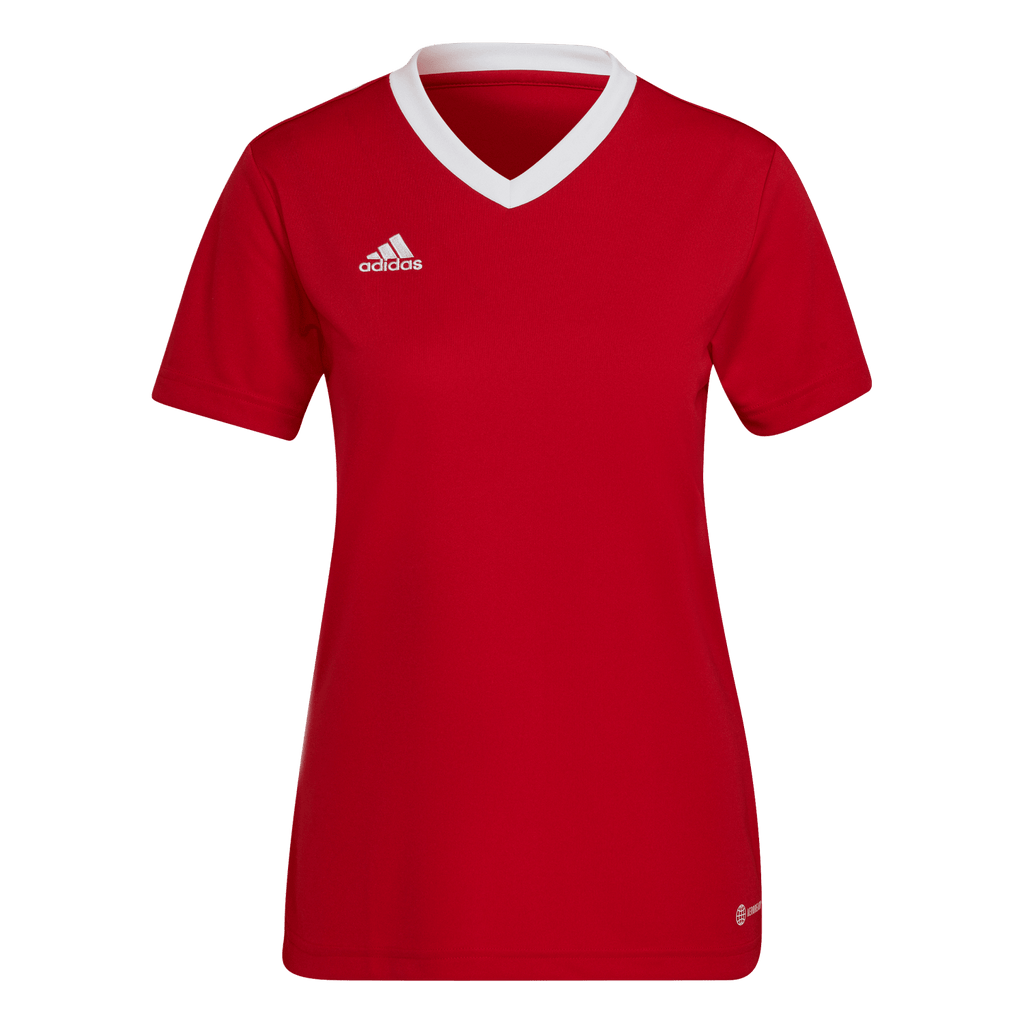 adidas Women's Entrada 22 Jersey - Red H57571