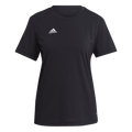 adidas Women's Entrada 22 Poly T-Shirt - Black HN5907