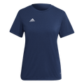adidas Women's Entrada 22 Poly T-Shirt - Navy Blue HN5909