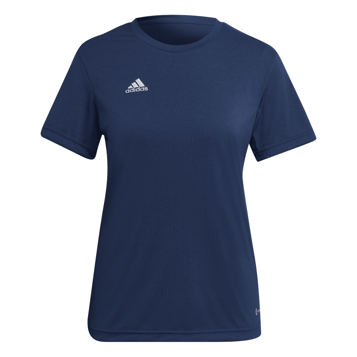 adidas Women's Entrada 22 Poly T-Shirt - Navy Blue HN5909