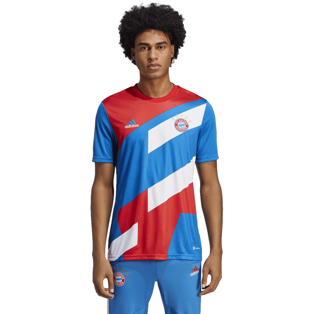 Adidas Men's Bayern Munich Pre-Match Soccer Jersey - Red