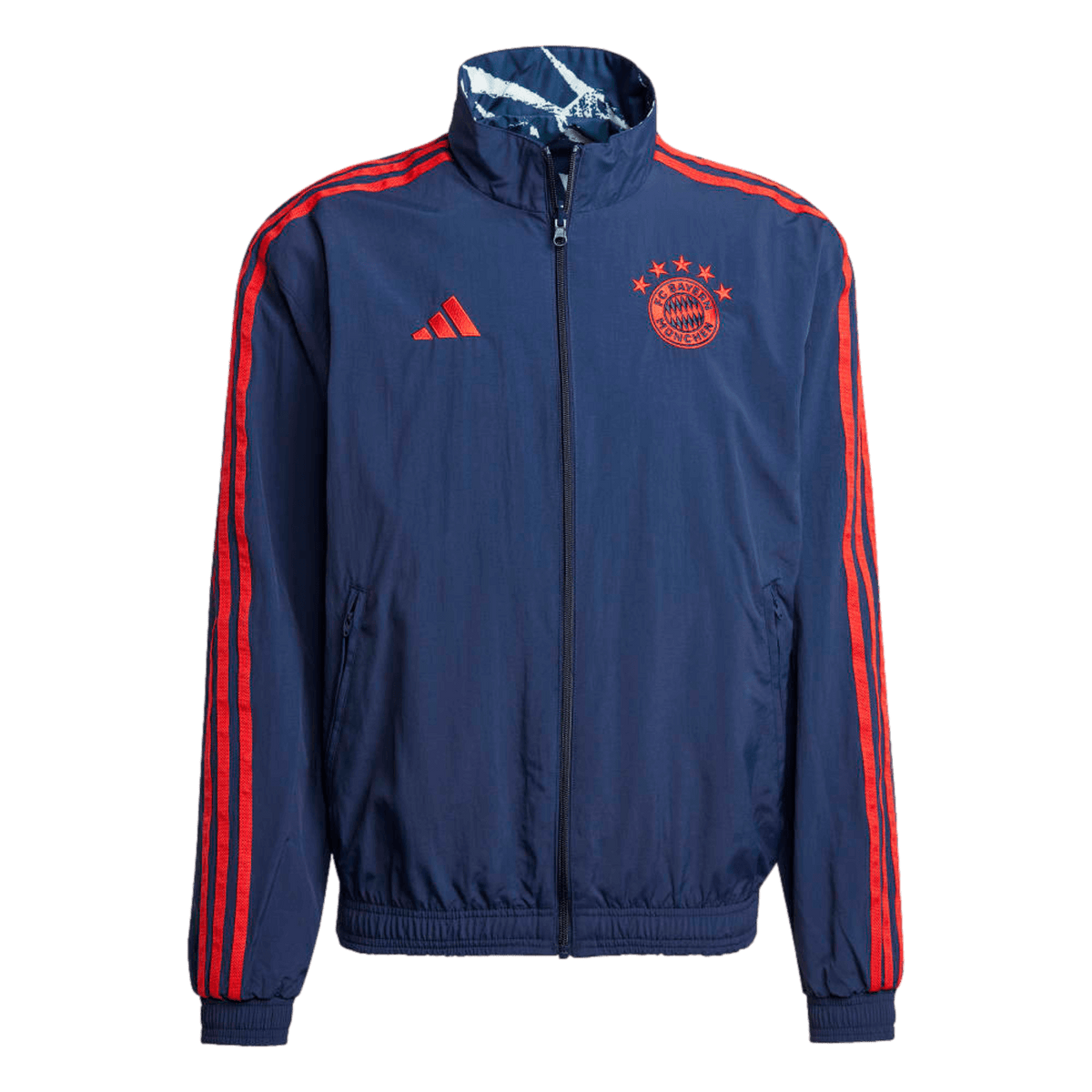 Adidas Bayern Munich Anthem Reversible Jacket IP8316