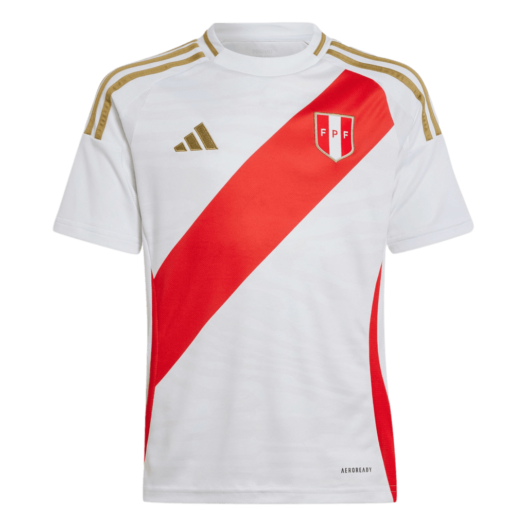 Adidas Peru 2024 Youth Home Jersey IQ2444